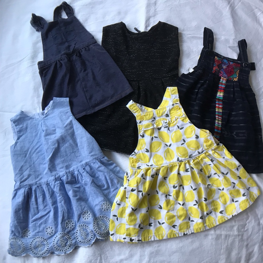 Girls 18M-2T Dress Bundle